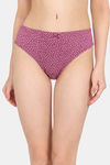 Rosaline Cotton Comfort Medium Rise Full Coverage Bikini Panty (Pack of 3) - Multicolor — thumbnail 2